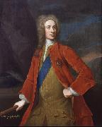 William Aikman Portrait of John Campbell oil
